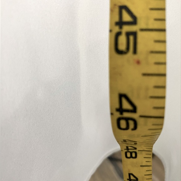 Vintage White Satin Midi Babydoll Slip Dress Lace Sequins Beaded - Picture 11 of 14